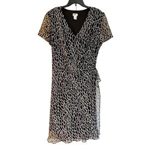 J.B.S.LTD. VINTAGE DRESS. SOPHISTICATED & FLATTERING. SIZE 16